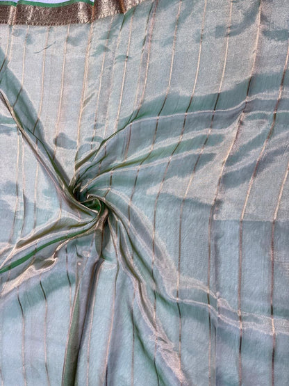 The Emerald Green "Spring" Saree (New Addition)